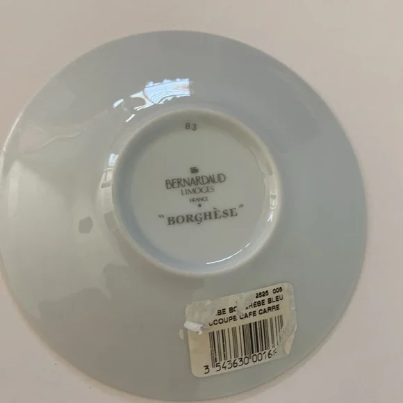 Borghese - BERNARDAUD cup and saucer set - Vintage - Picture 9 of 10